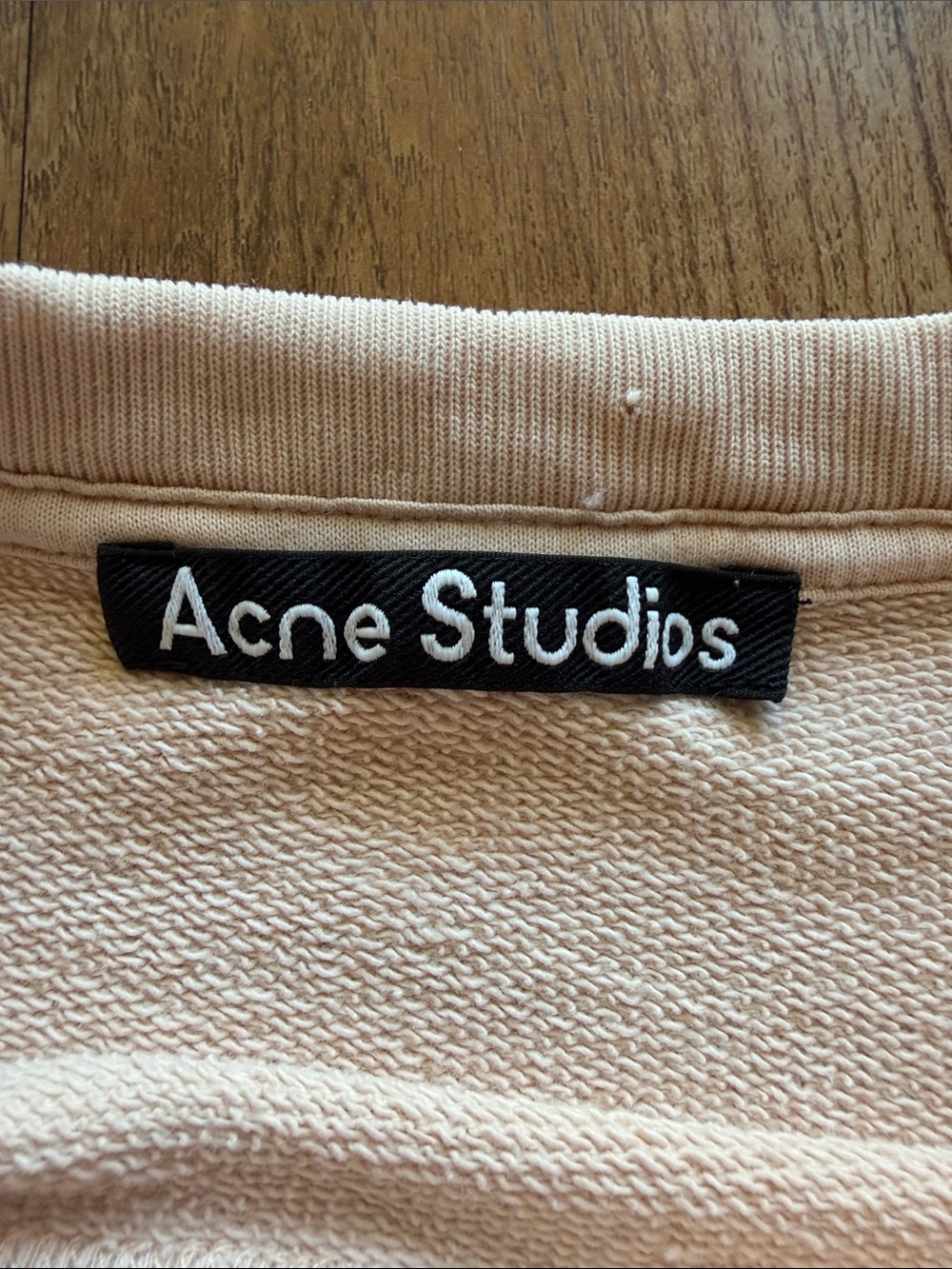 Acne Studios Crew Neck Pullover Sweatshirt - Picture 2 of 9
